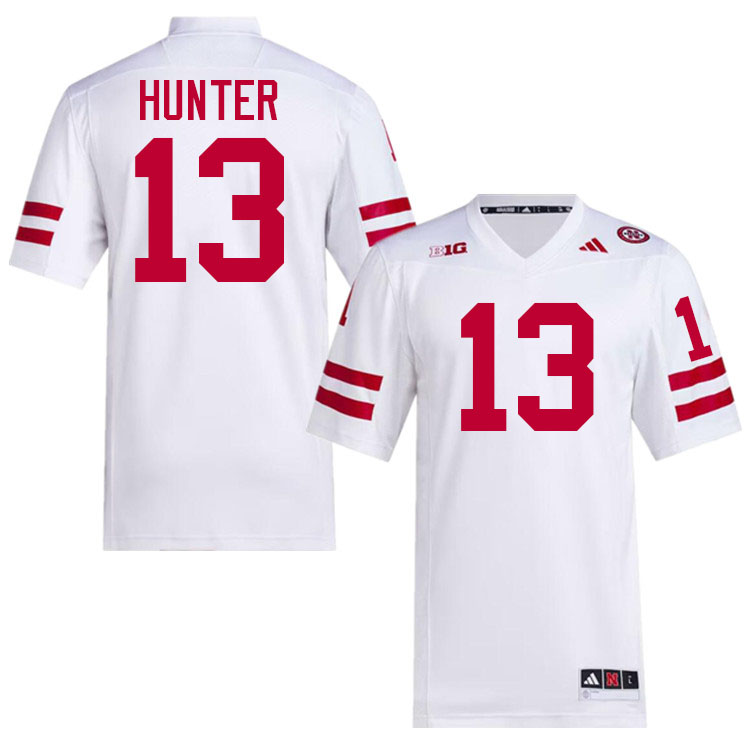 Nyziah Hunter Nebraska Jersey,Nebraska Cornhuskers Football Uniforms,Jersey-White